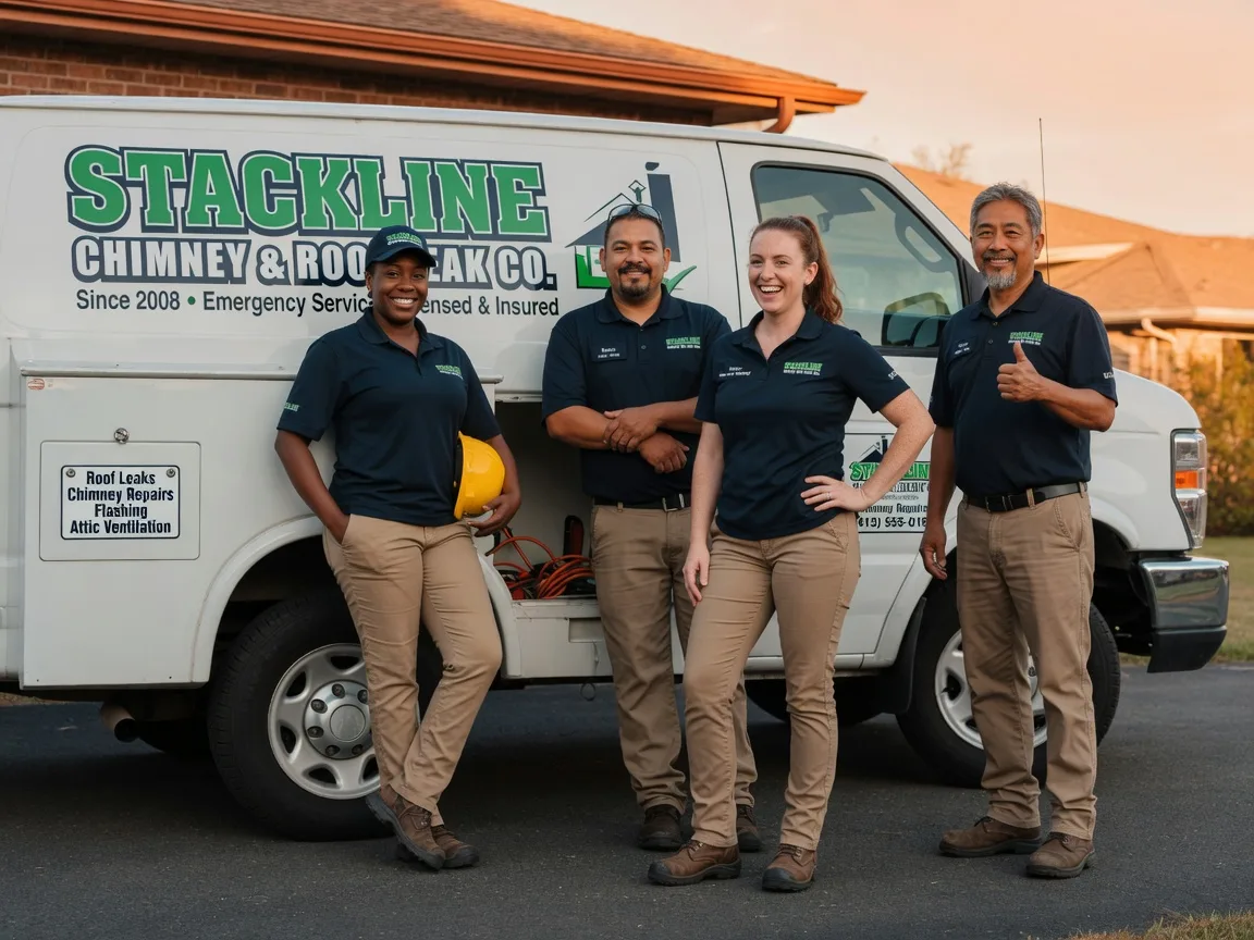 Chimney flashing repair company in Freeport, MI